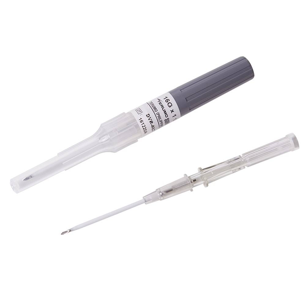 Catéter Terumo Versatus IV de 16 g, 2 pulgadas, 184 ml/min