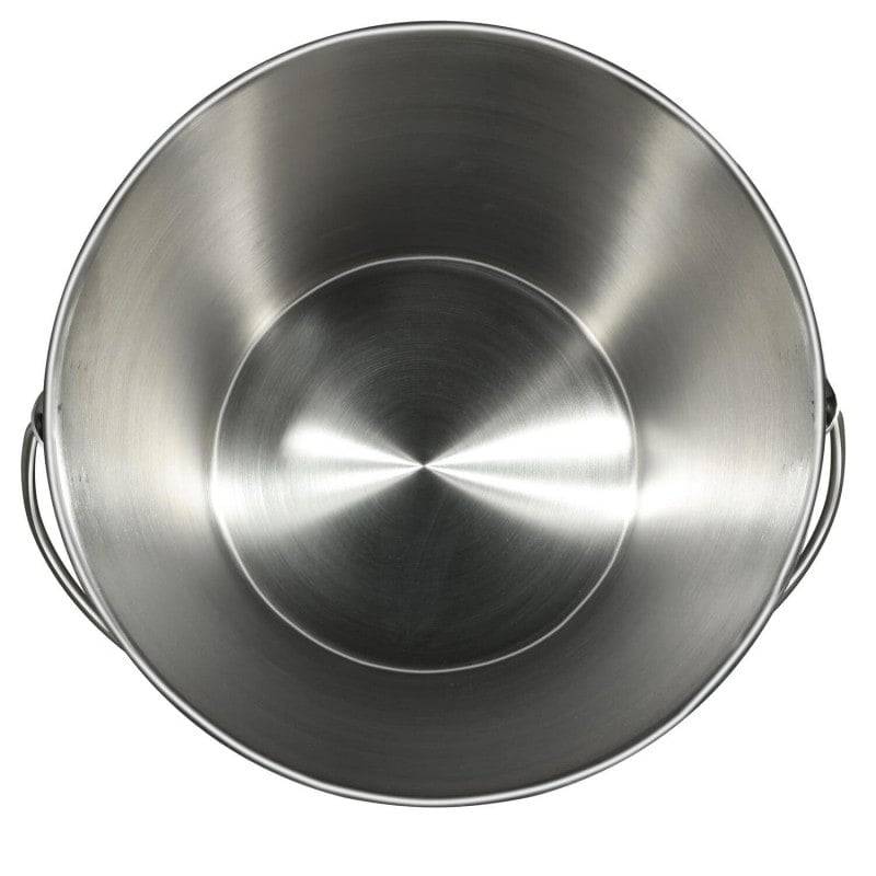 Teqler 10 Litre Stainless Steel Bucket - UKMEDI - UK MEDICAL SUPPLIES