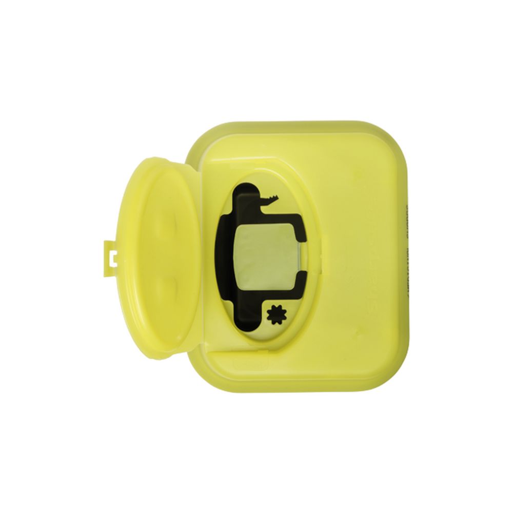 Contenedor de Punzantes Amarillo de 5 Litros Sharpsafe