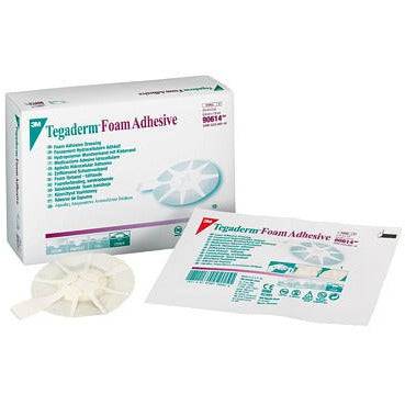 3m Tegaderm 6,9 cm x 7,6 cm - Apósito adhesivo de espuma ovalado de alto rendimiento
