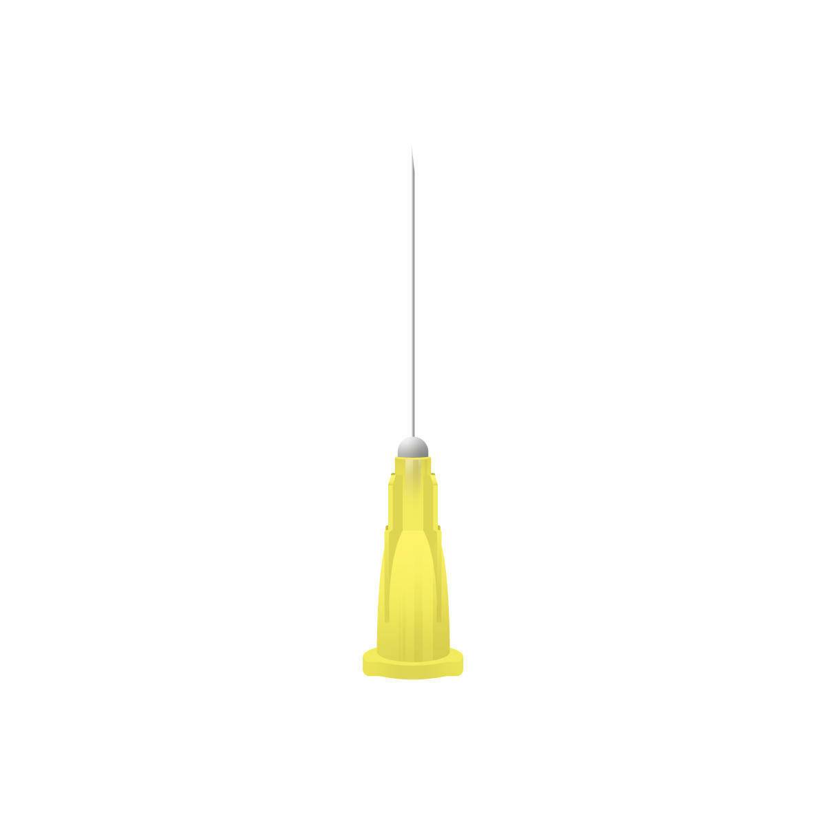 Agujas Unisharp de 0,5 pulgadas y 30 g de color amarillo