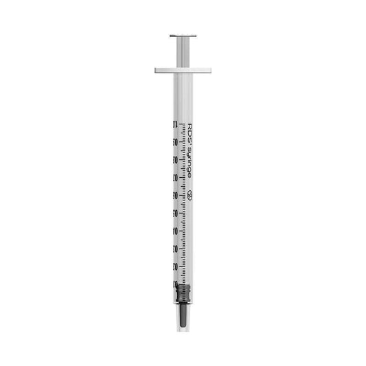 Jeringas de espacio muerto reducido de 1 ml