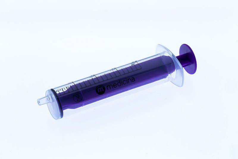 Jeringa reutilizable con punta oral de 10 ml Medicina