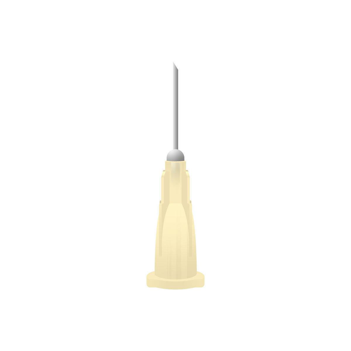 Agujas desechables Agriject de 20 g y 1/2 pulgada con eje de polietileno