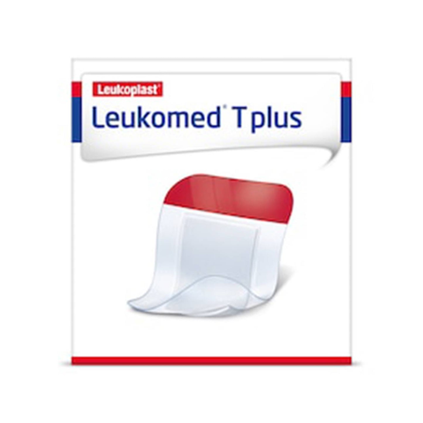Apósitos de película transparente Leukomed T Plus de 10 cm x 20 cm con almohadilla para heridas