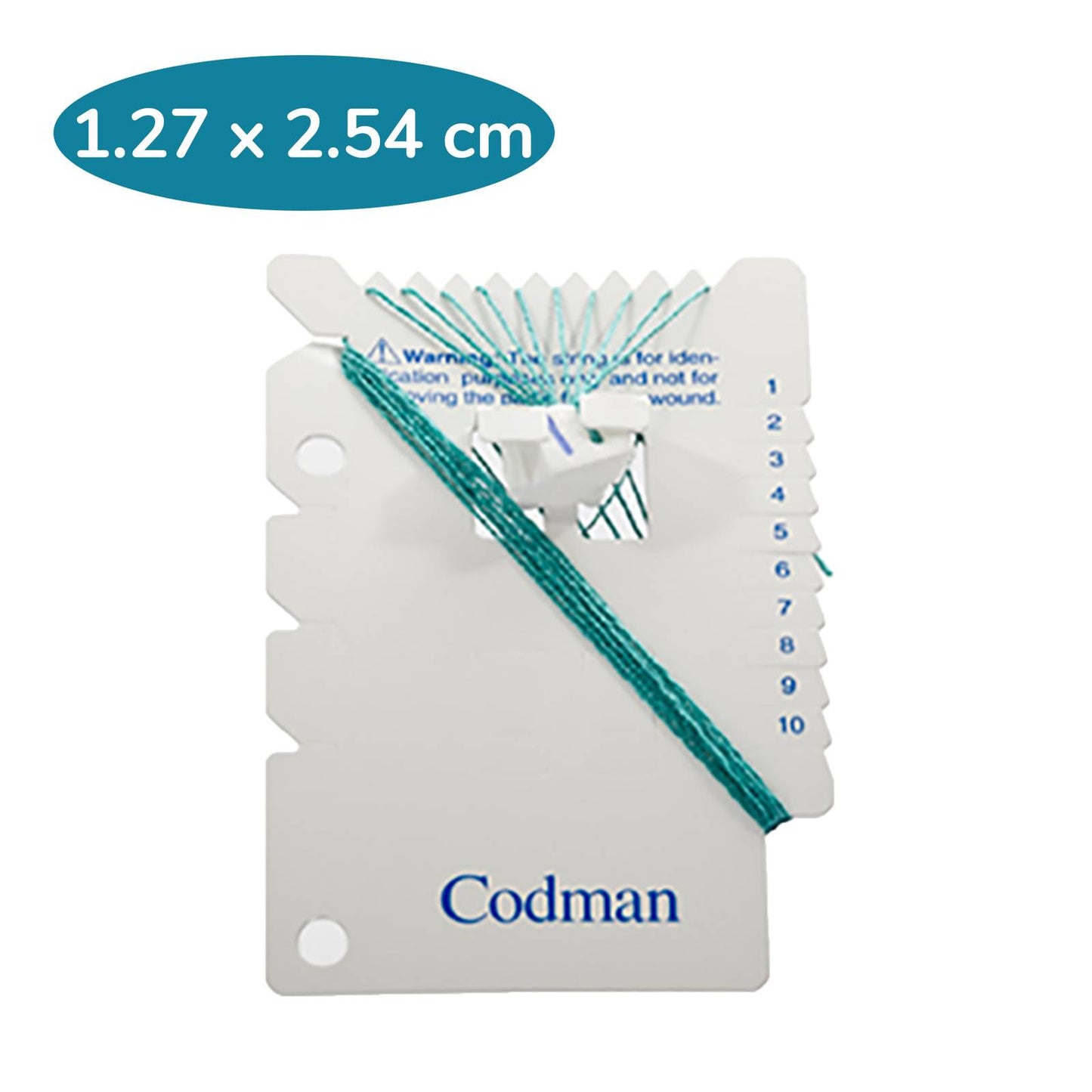 Empanadas neuroquirúrgicas estériles Codman de 1,27 cm x 2,54 cm