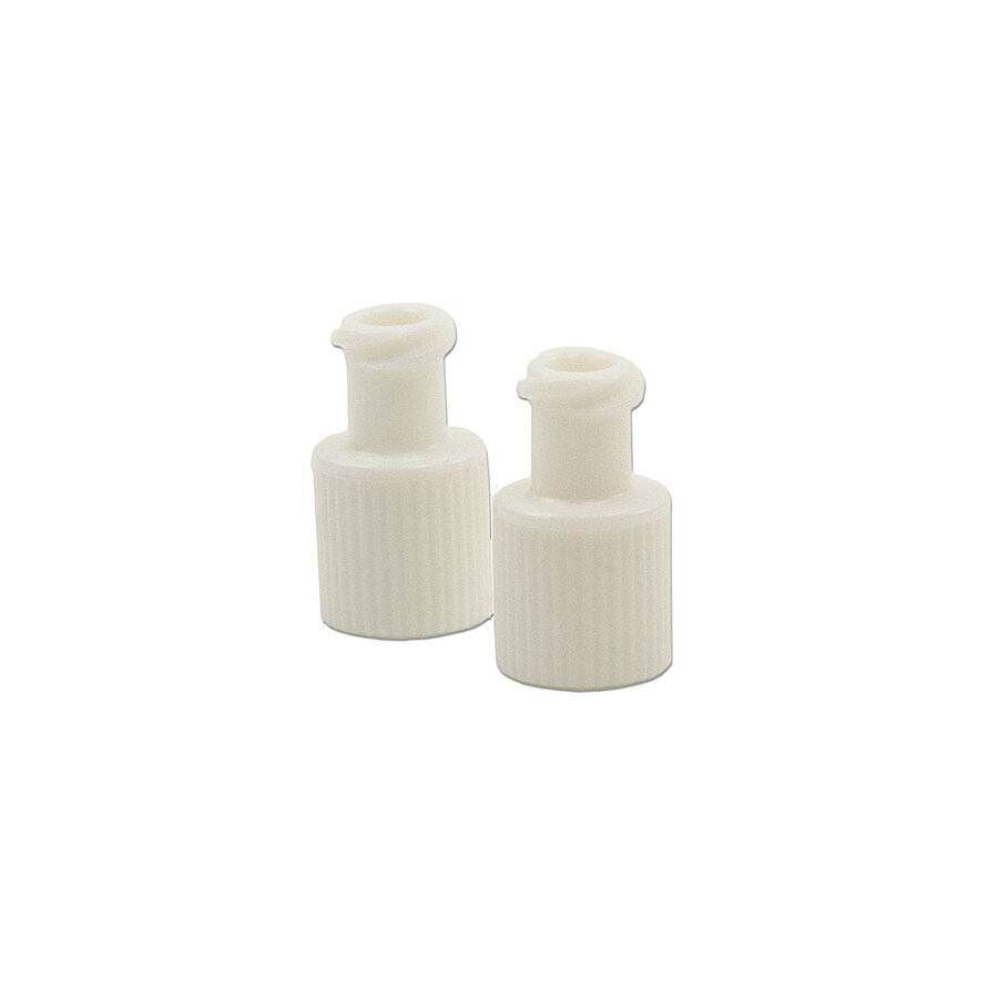 Tapas de jeringa estériles blancas, tapón Luer combinado