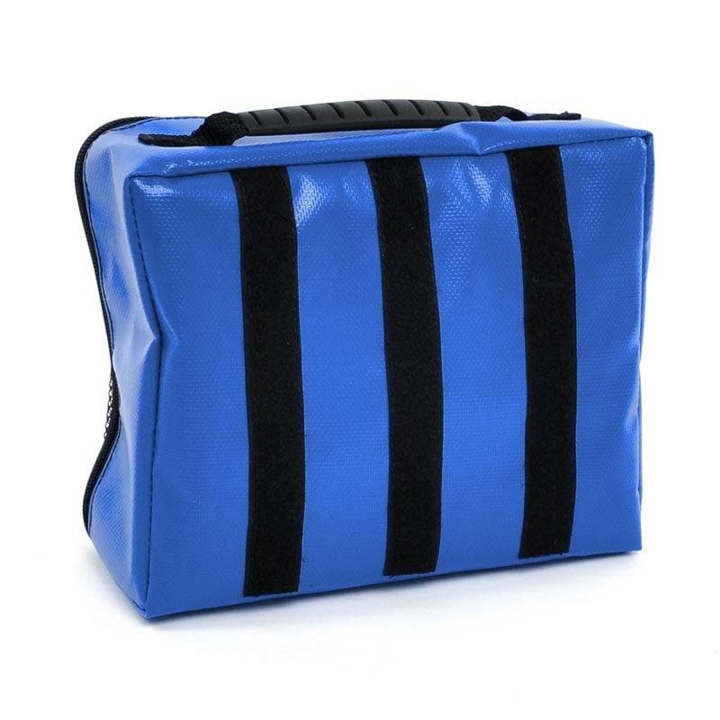 Bolsa táctica Molle azul de 22.5 x 18.5 x 9 cm