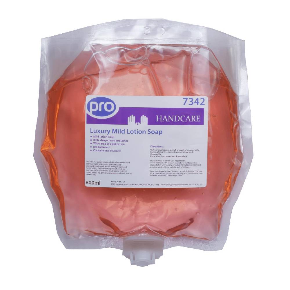 Jabón en loción suave de lujo PRO 800 ml