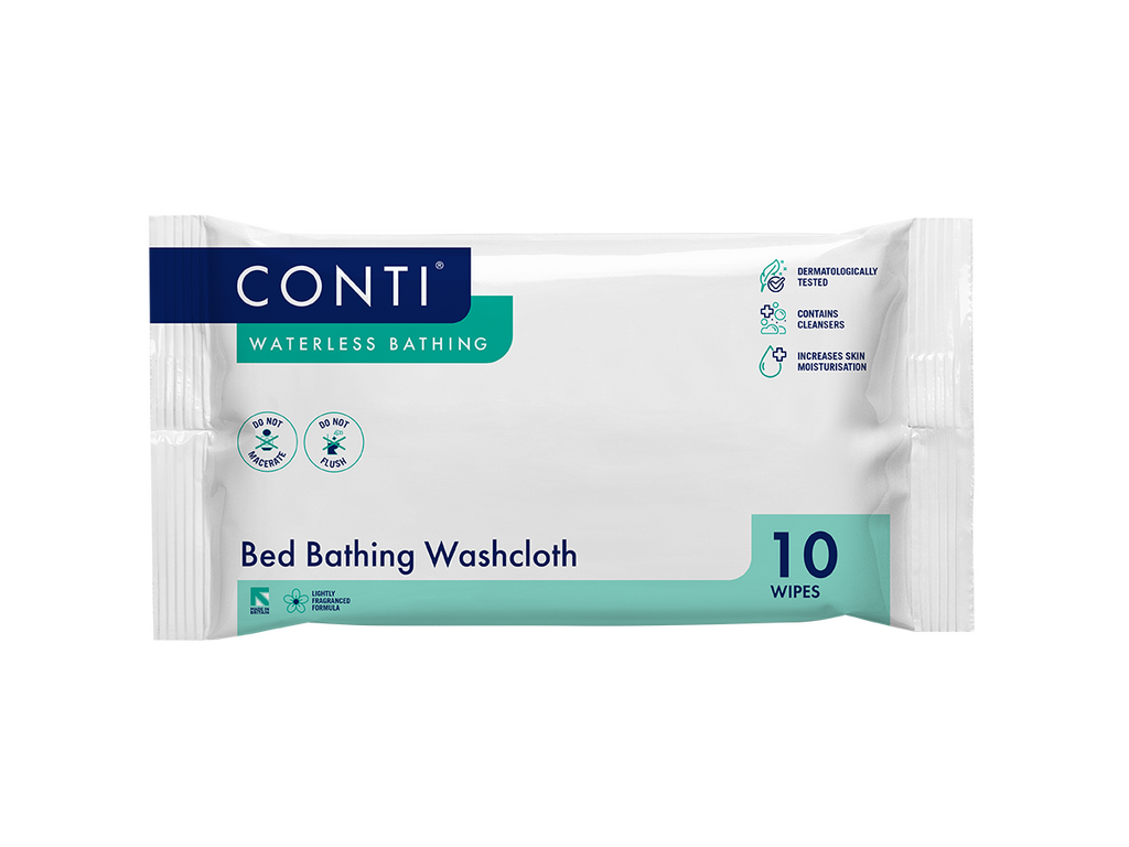 Conti Bed Toallita de baño ligeramente perfumada 10 toallitas