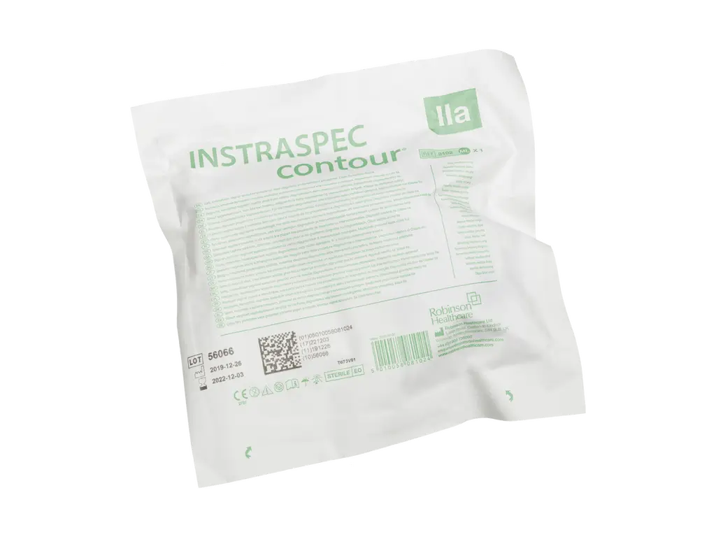Espéculo vaginal Instraspec Contour de tamaño mediano y largo