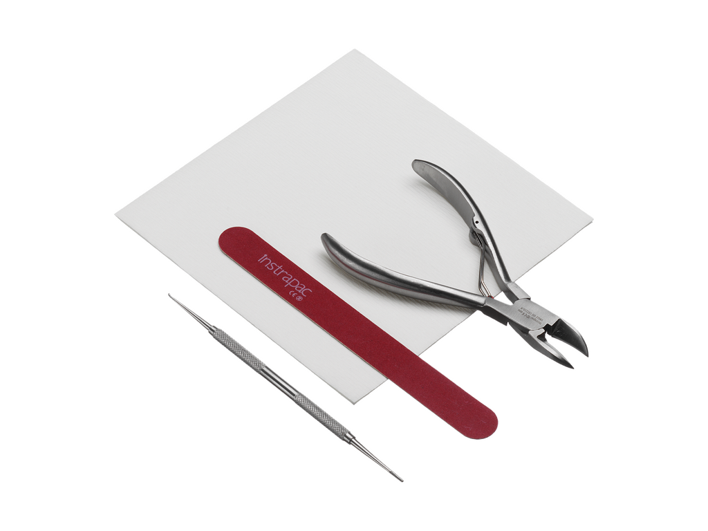 Instrapac Podiatry Assistants Emery Pack Resorte de rodillo curvo