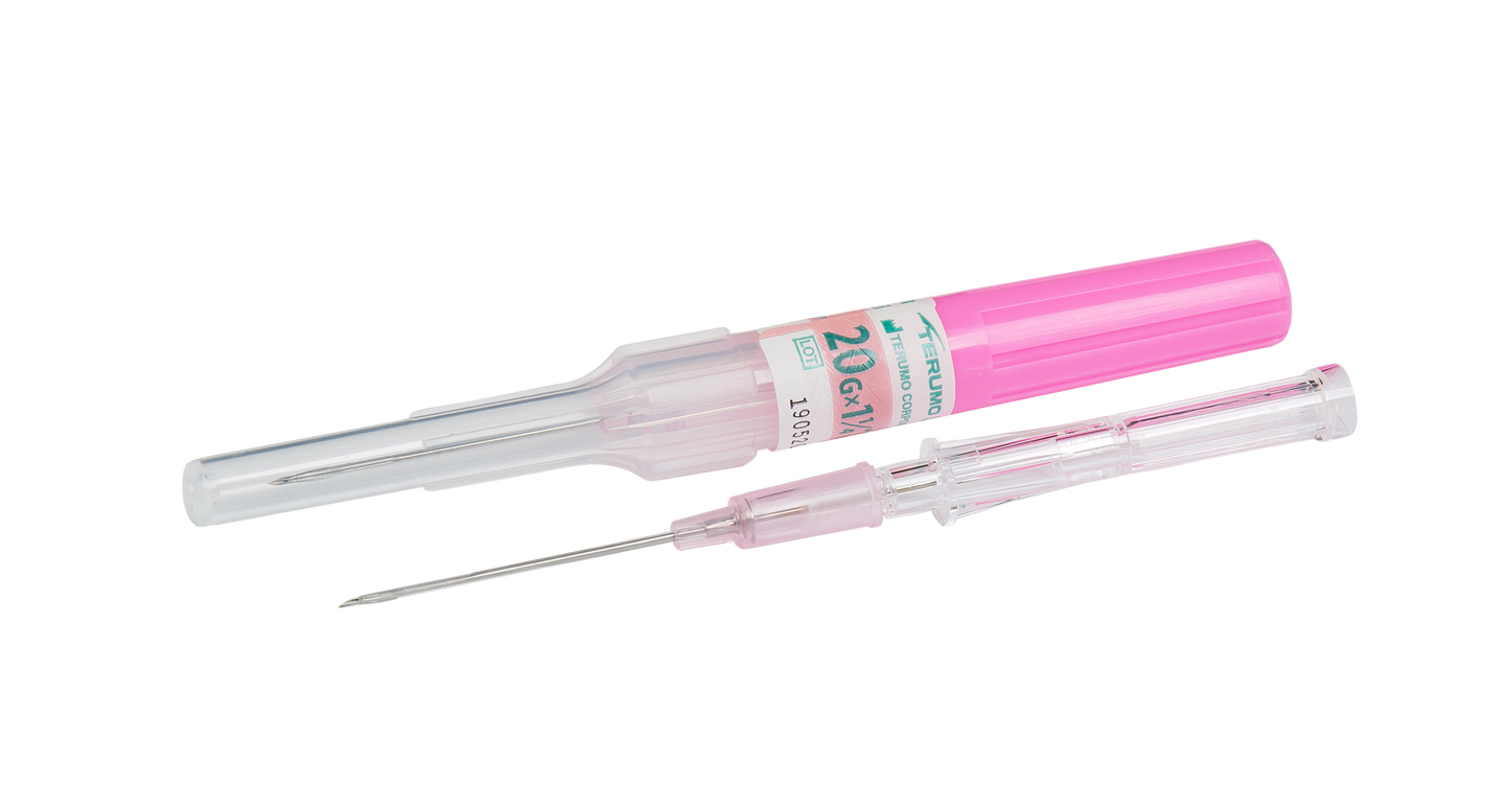 20g catéter Terumo Surflash IV de 1,25 pulgadas 60ml/min