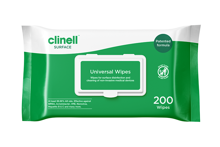 Clinell Toallitas Higienizantes Universales 200 Toallitas