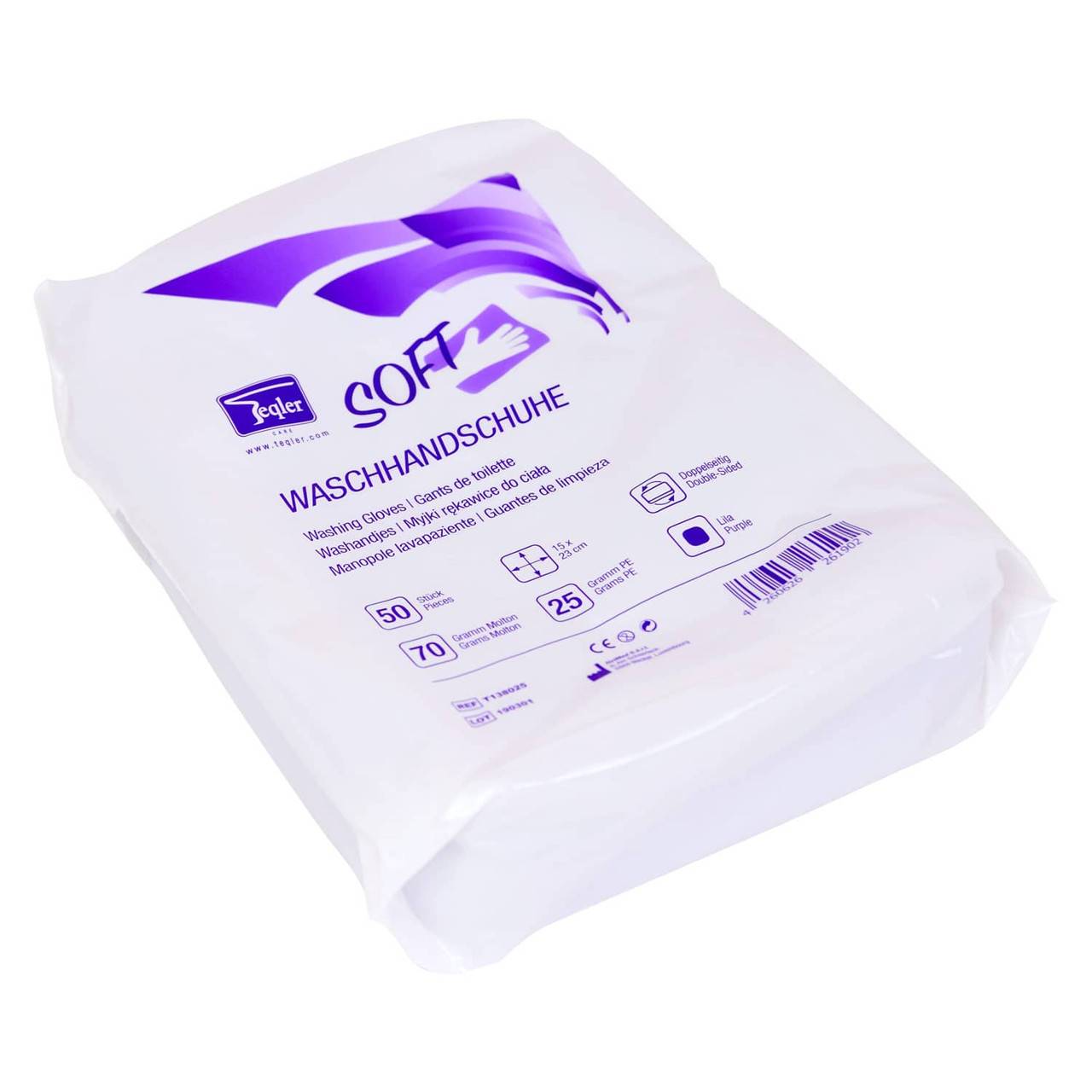 Guantes de lavado desechables, paquete de 50