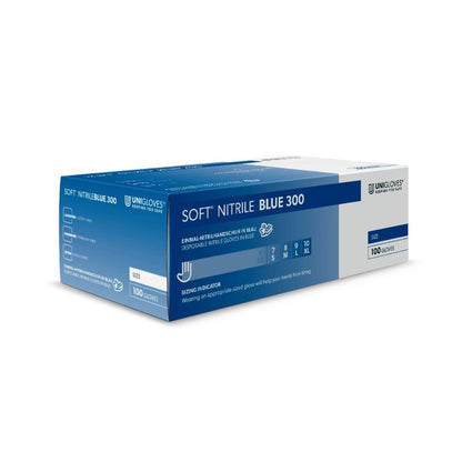 Nitrilo suave azul 300 PF