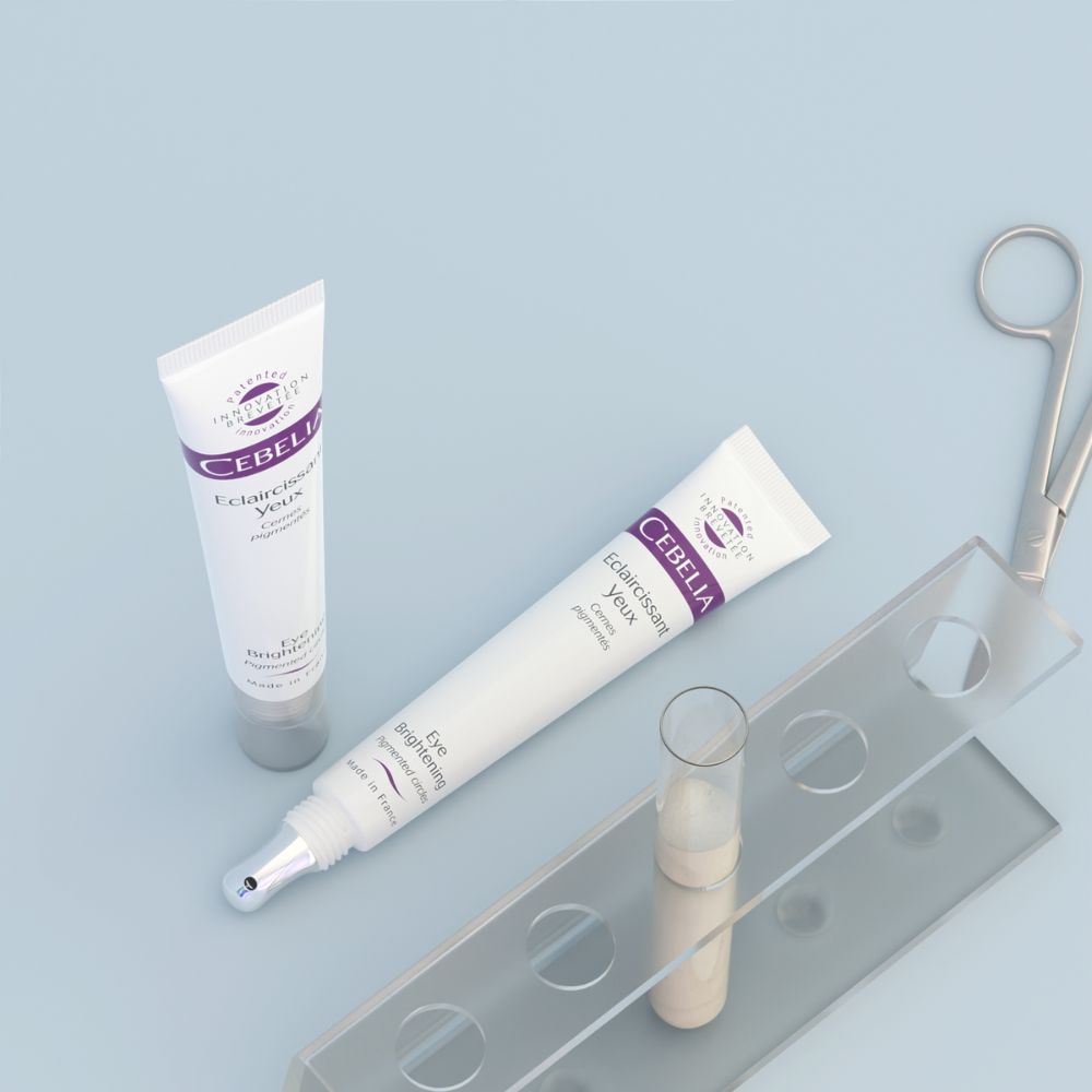 Crema iluminadora para el contorno de ojos CEBELIA 10ml