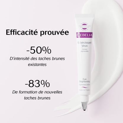 Crema iluminadora para el contorno de ojos CEBELIA 10ml