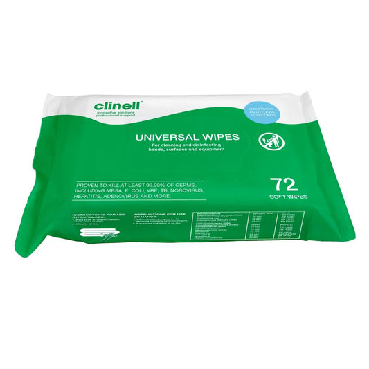 Toallitas Universales Clinell 72