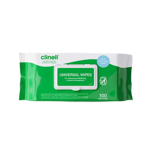 Toallitas universales Clinell resistentes 100 toallitas