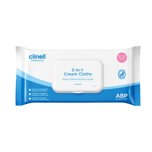 Toallitas Clinell Contiplan Paquete de 25