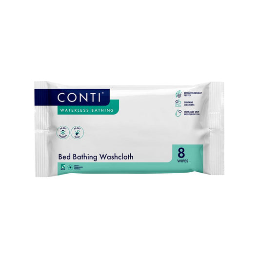 Conti Bed Toallita de Baño Sin Fragancia 8 Paños