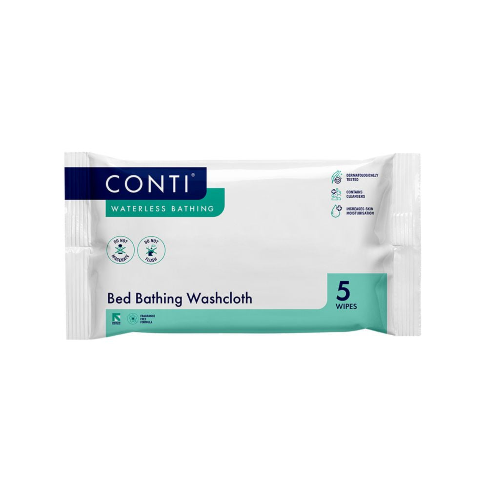 Conti Bed Toallita de Baño Sin Fragancia 5 Paños