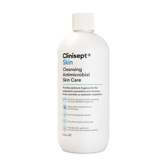 Clinisept+ Plus Cuidado de la piel antimicrobiano limpiador de la piel 490 ml