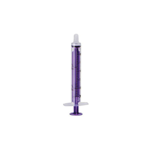 Jeringas desechables para alimentación oral/enteral CareTip de 3 ml