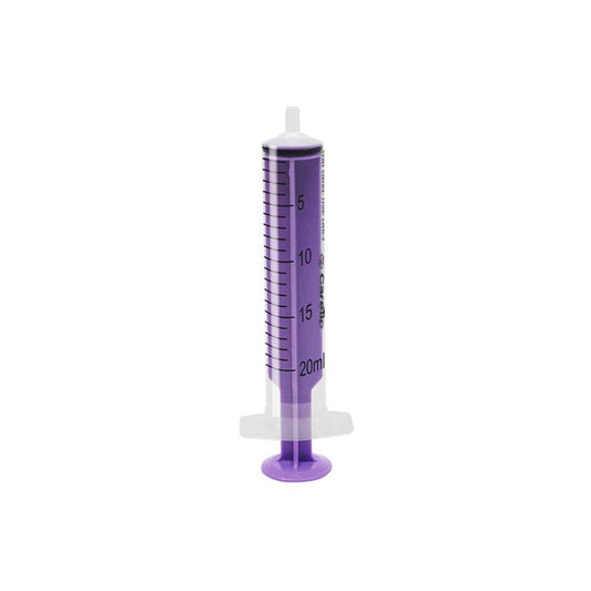 Jeringas desechables de alimentación oral/enteral CareTip de 20 ml