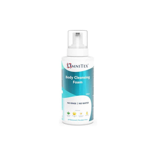 Espuma Limpiadora Corporal Sin Enjuague Omnitex 500ml