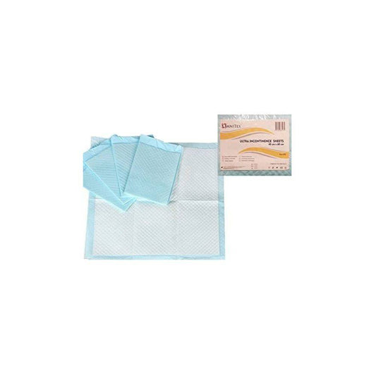 Omnitex Sábanas ultradesechables para incontinencia en silla, 40 cm x 60 cm, paquete de 25