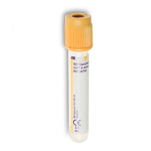 Tubos BD Vacutainer SST II Advance Gold de 3,5 ml | UKMEDI