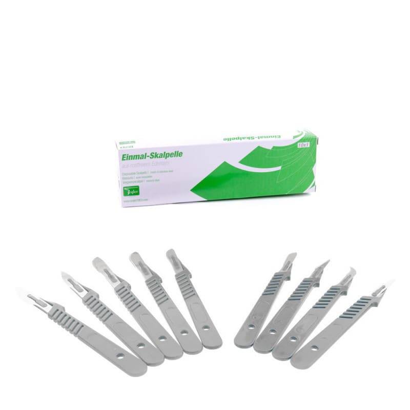 Bisturíes desechables Klingenform tamaño 12