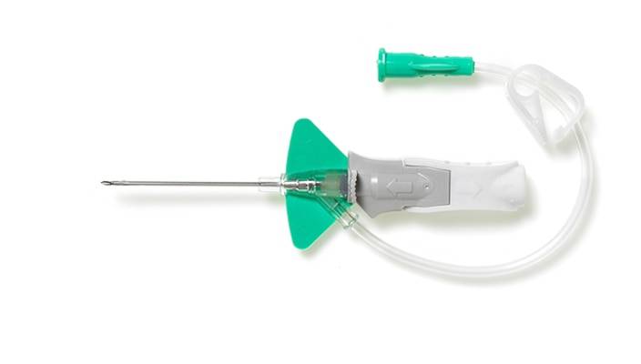 Sistema de catéter intravenoso cerrado BD NEXIVA de 18 g y 1,25 pulgadas