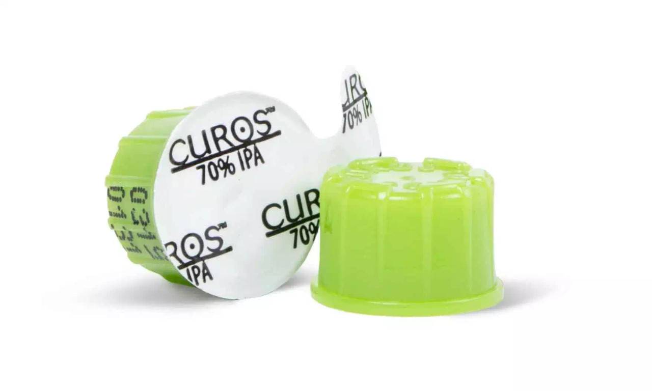 Protectores de puertos desinfectantes 3M Curos - Caja 30