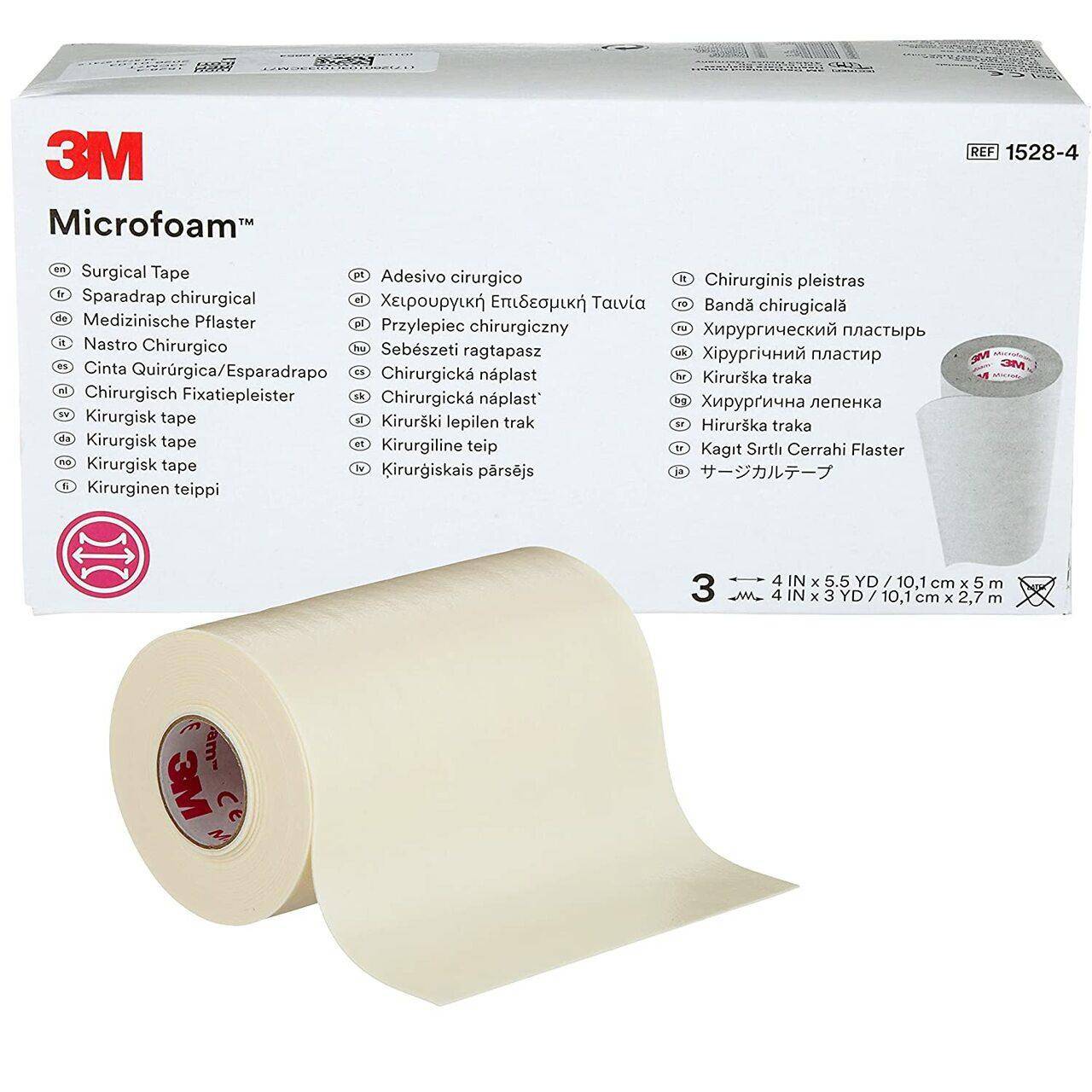 Cinta de microespuma 3m 10cm x 5m (rollo)