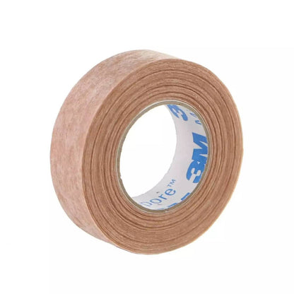 Cinta quirúrgica de color tostado con microporos de 3M, 1,25 cm x 9,1 m