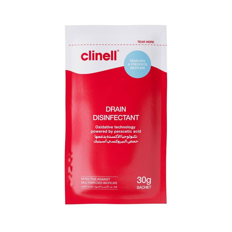 Clinell Drain Disinfectant Box of 24  - UKMEDI - UK MEDICAL SUPPLIES