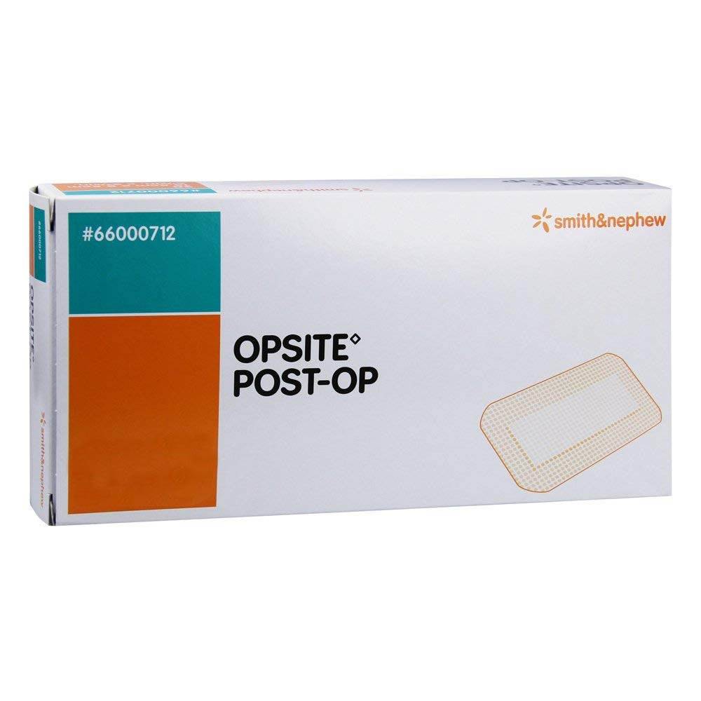 Apósito impermeable para uso postoperatorio Opsite de 15,5 cm x 8,5 cm