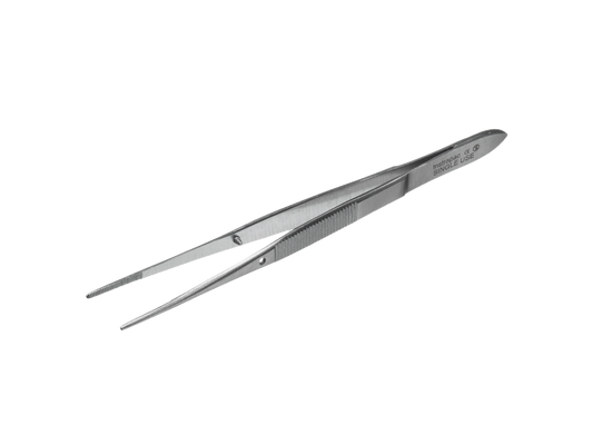 Pinzas de iris Instrapac de 10 cm, sin dientes