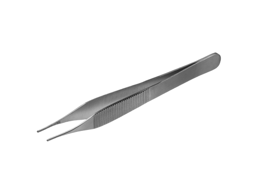 Pinzas Adson Instrapac de 12,5 cm sin dientes