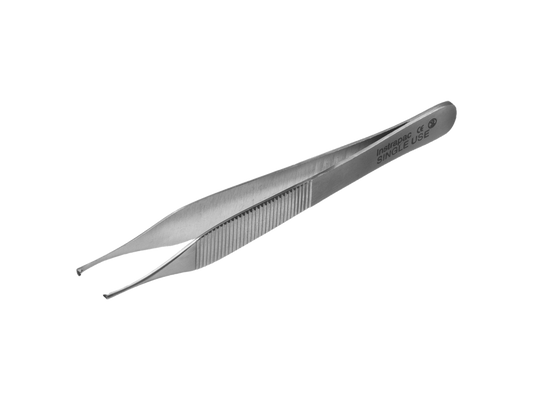 Pinzas Adson Instrapac dentadas de 12,5 cm