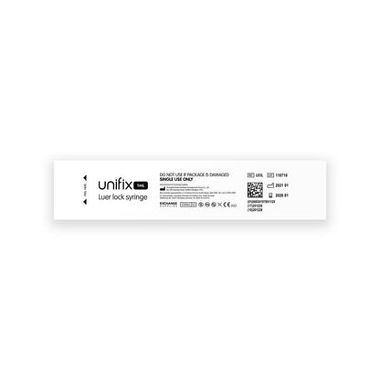 Jeringa Unifix Luer Lock de 1 ml