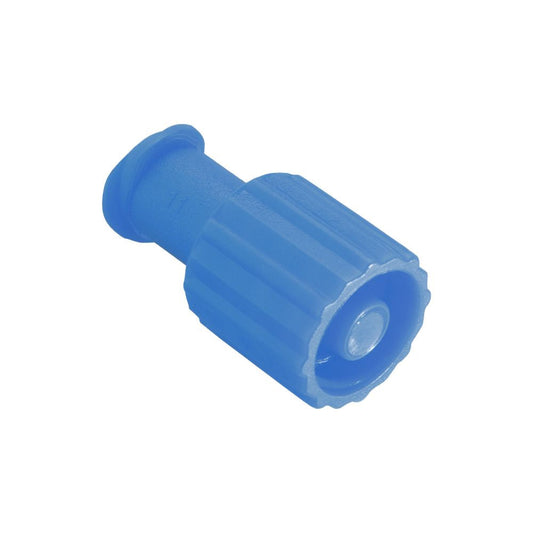 Tapón Combi estéril azul