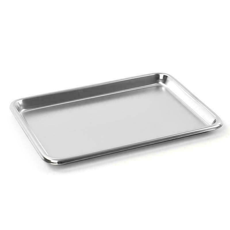 Stainless Steel Tray 22.5 x 16 x 1.4 cm 134800 UKMEDI.CO.UK