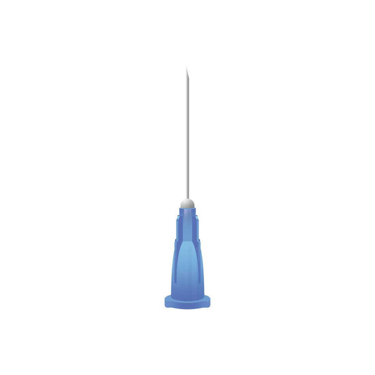 Agujas Terumo Agani azules de 23g de 1,25 pulgadas