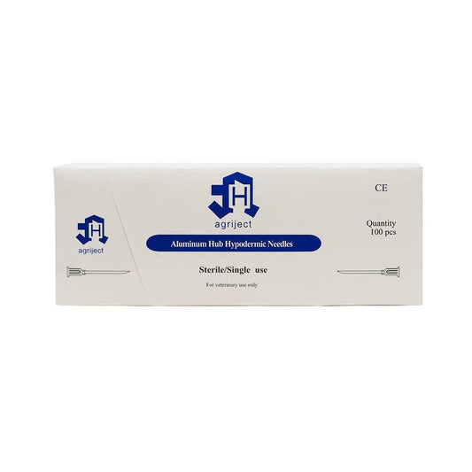 16g cubo de aluminio de las agujas disponibles de Agriject de 1,5 pulgadas