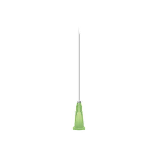 Agujas Terumo AGANI verdes de 21g de 2 pulgadas