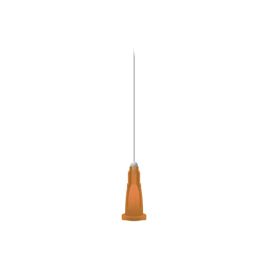 Agujas Unisharp de 1,5 pulgadas y 25 g de color naranja